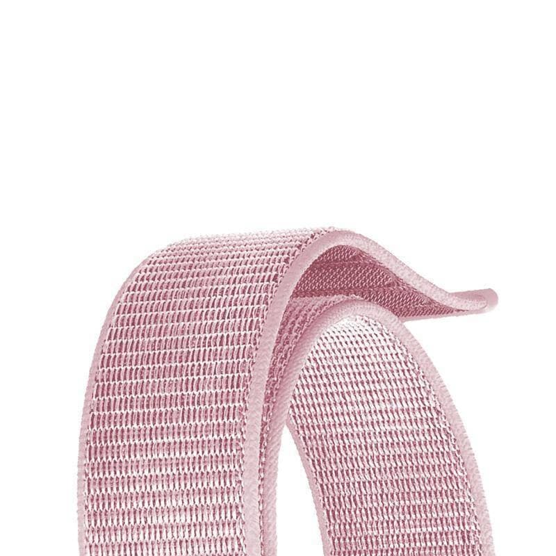 Cinturino sportivo Crong in nylon per Apple Watch 38/40/41/42 mm (rosa cipria) - 5