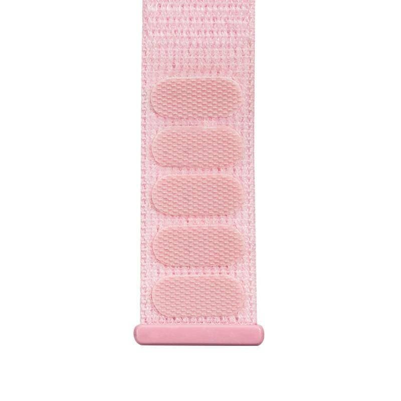 Cinturino sportivo Crong in nylon per Apple Watch 38/40/41/42 mm (rosa cipria) - 6