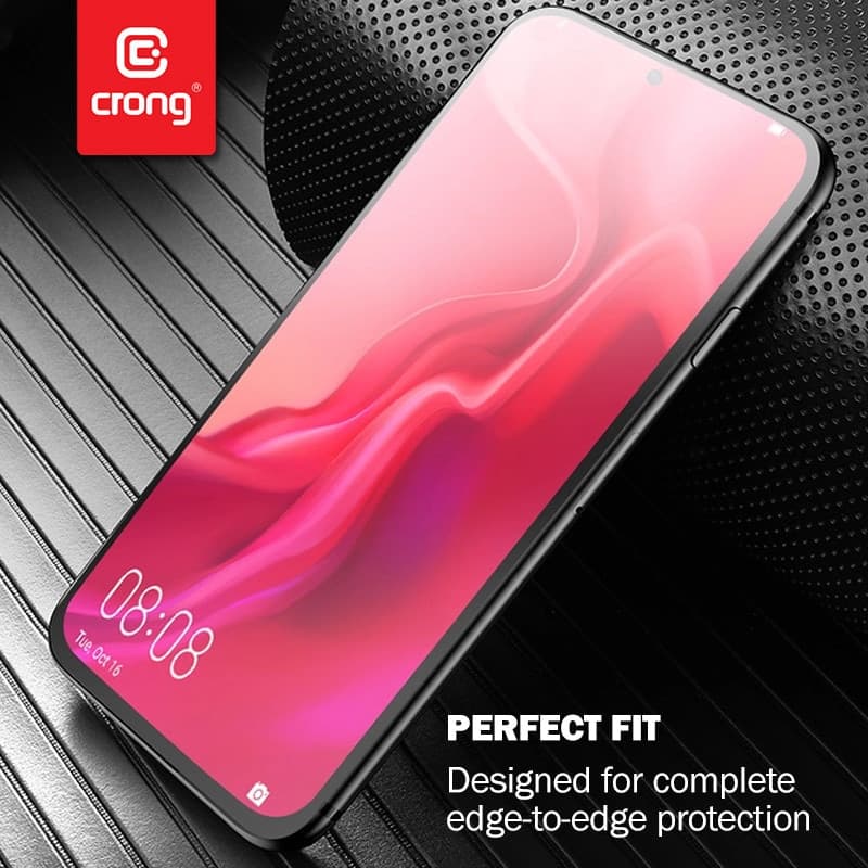 Crong 7D Nano Flexible Glass – Vetro ibrido 9H infrangibile per l'intero schermo del Samsung Galaxy S21+ - 7