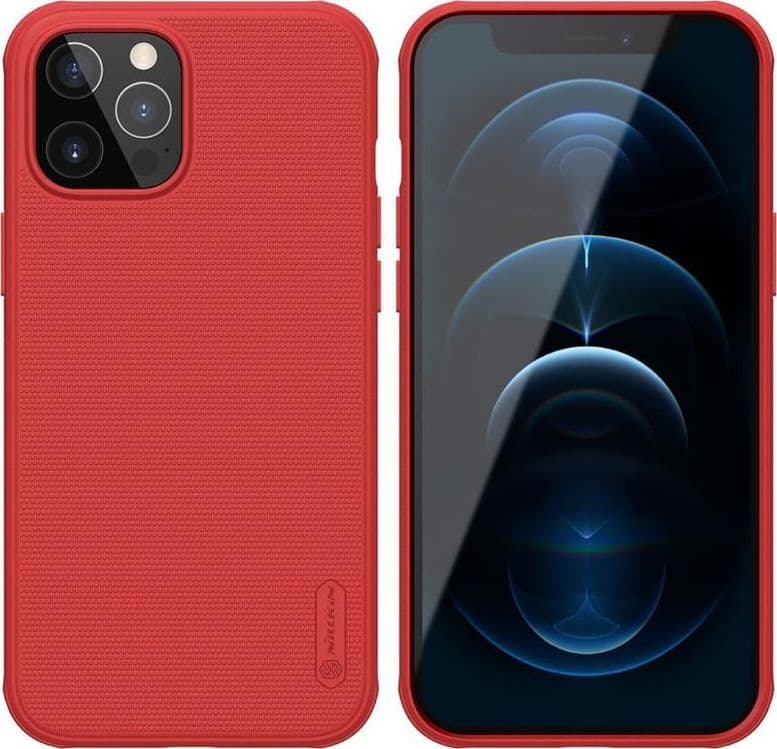 Nillkin Super Frosted Shield Pro - Case for Apple iPhone 12 Pro Max (Red) - 11