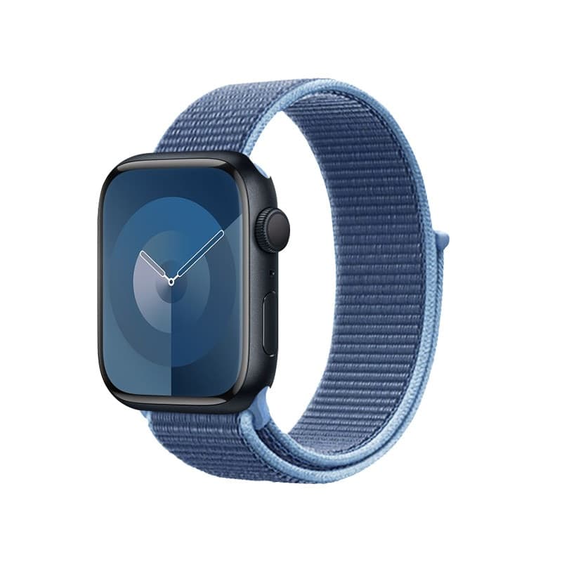 Cinturino sportivo Crong in nylon per Apple Watch 38/40/41/42 mm (blu oceano) - 3