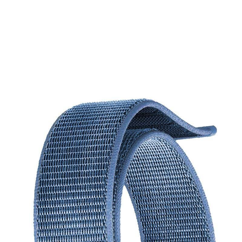 Cinturino sportivo Crong in nylon per Apple Watch 38/40/41/42 mm (blu oceano) - 6