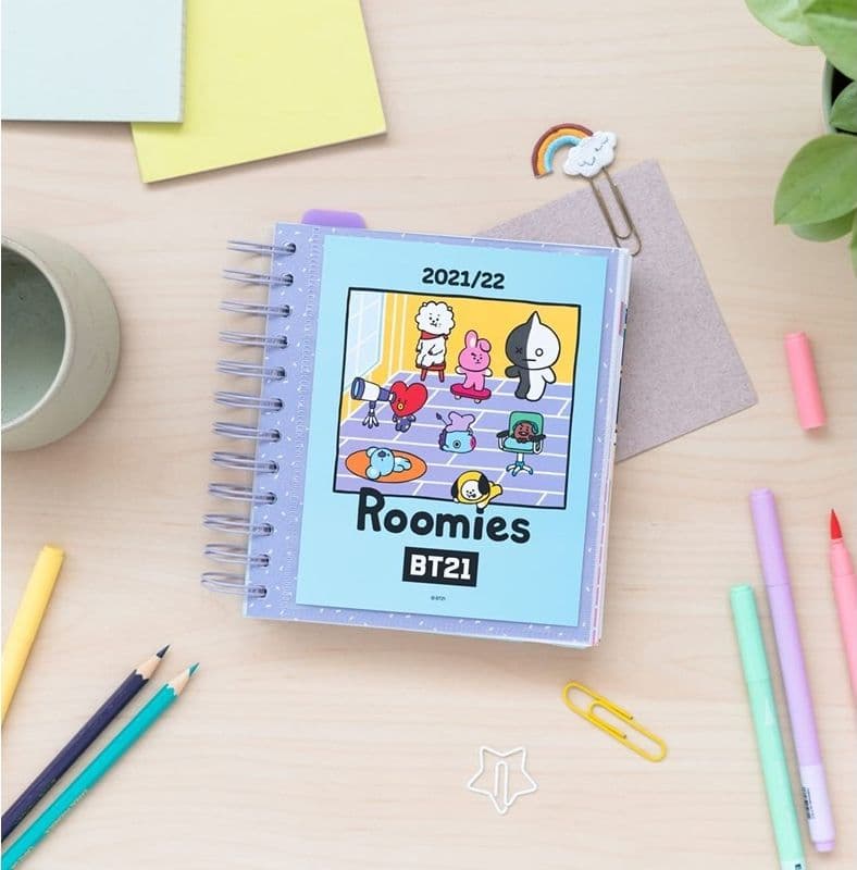 BT21 - Calendar for the school year 2021/2022 (blue) - 13