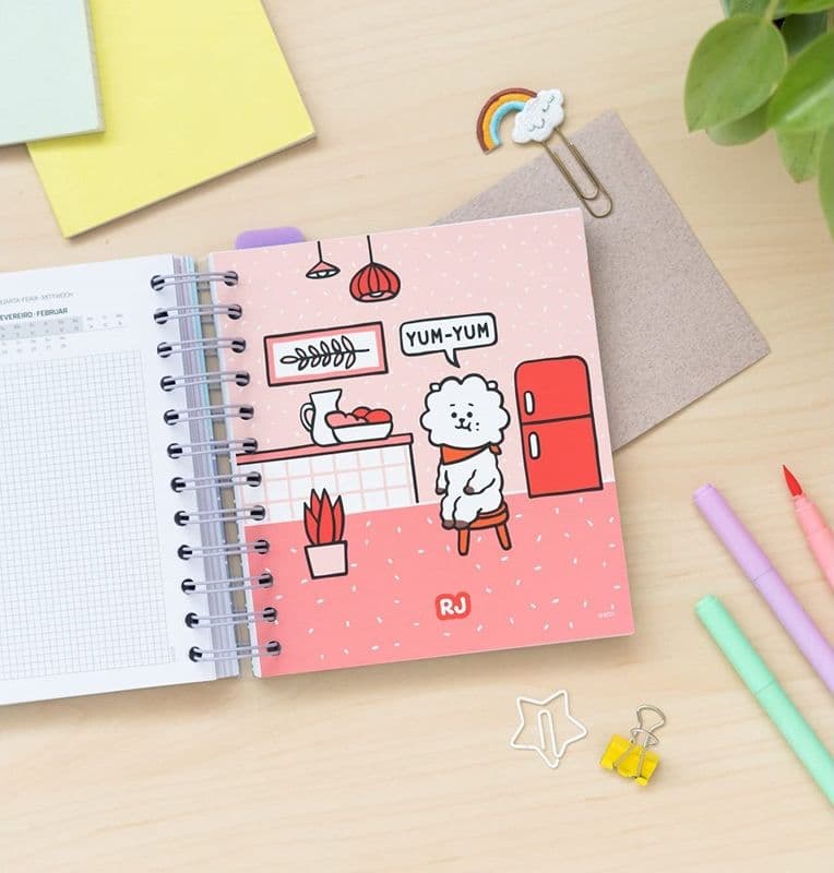 BT21 - Calendar for the school year 2021/2022 (blue) - 5