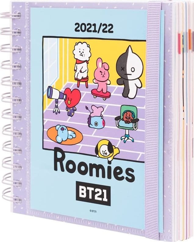 BT21 - Calendar for the school year 2021/2022 (blue) - 9