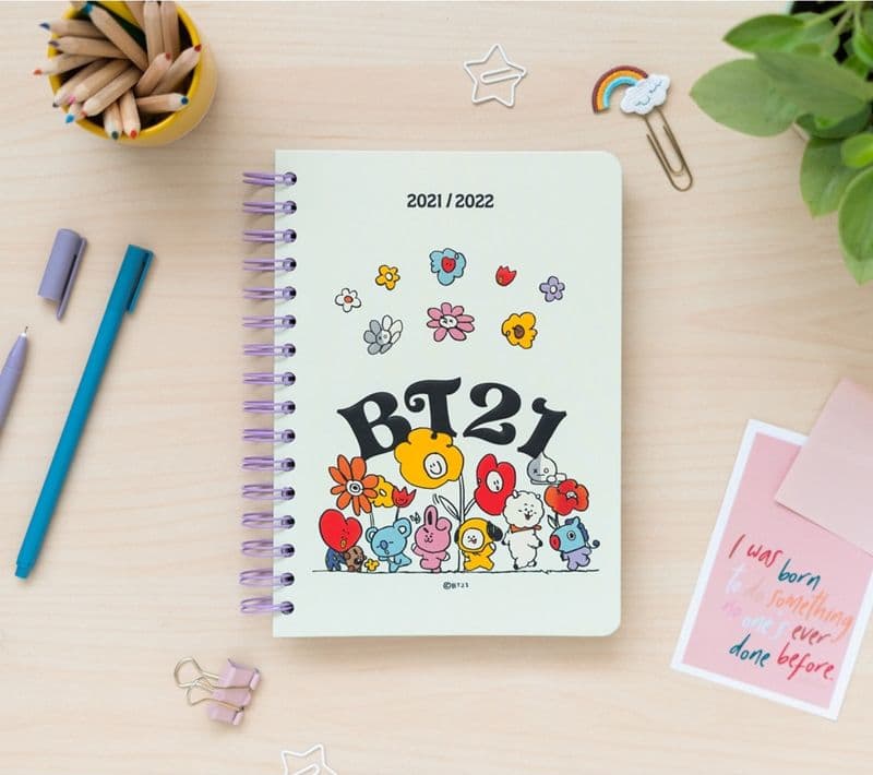BT21 - Calendar for the 2021/2022 school year (white) - 6