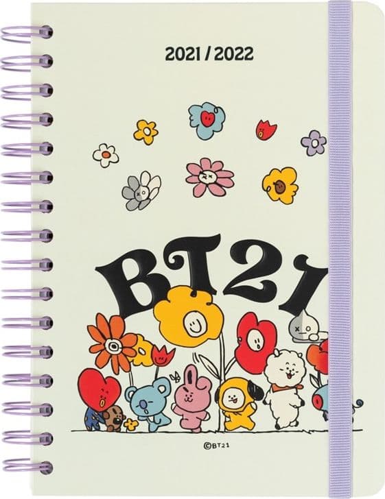 BT21 - Calendar for the 2021/2022 school year (white) - 10