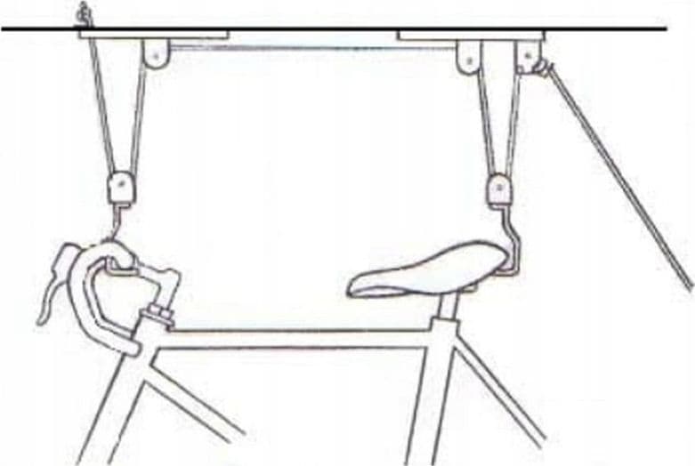 Dunlop - Bicycle hanger / ceiling mount - 11