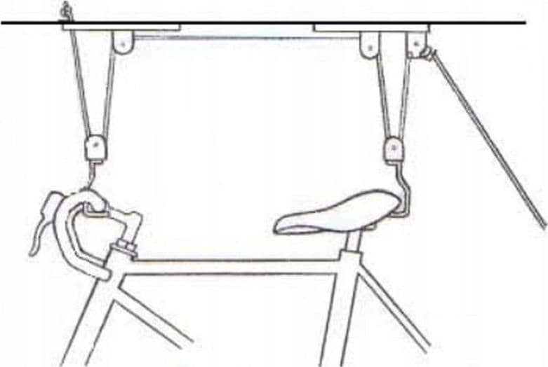 Dunlop - Bicycle hanger / ceiling mount - 3