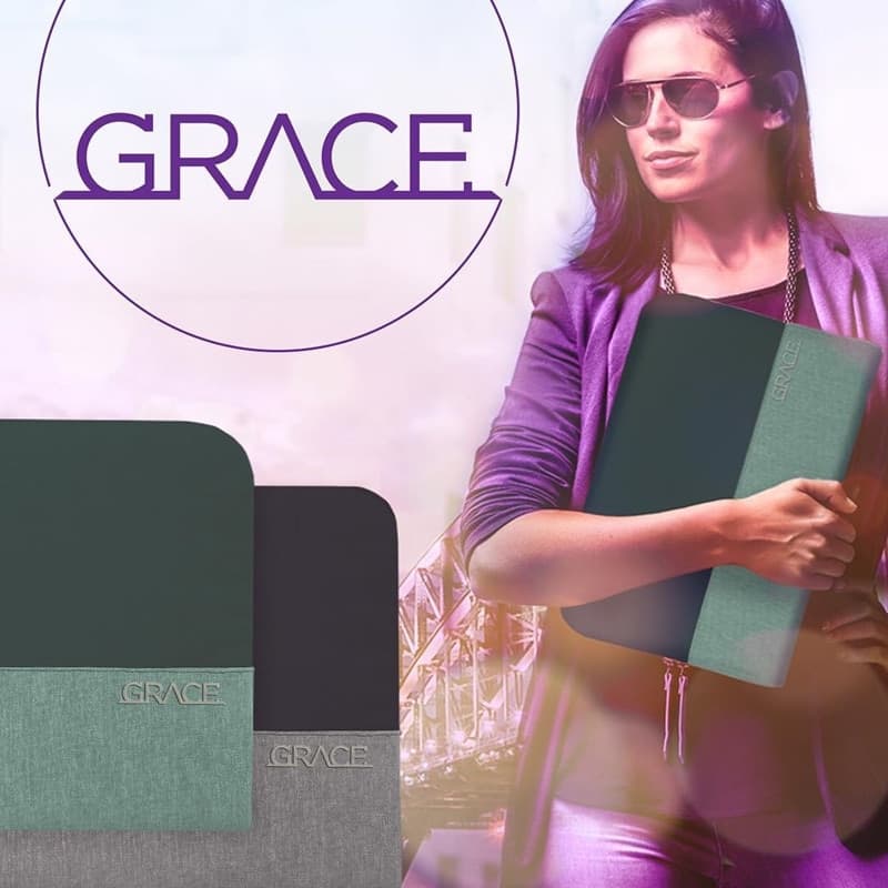 STM Grace - Sleeve for MacBook Pro 15" / Notebook 15" (cloud grey) - 4