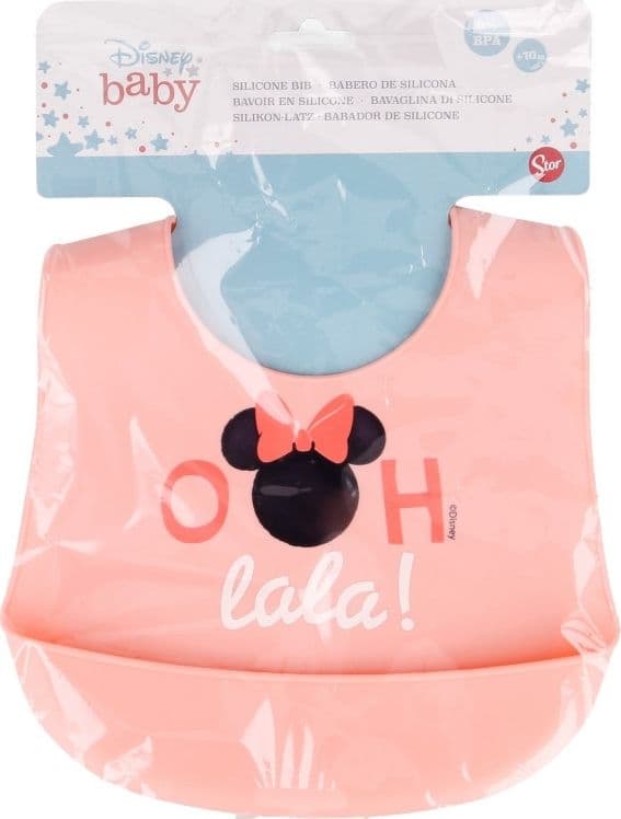 Minnie Mouse - Bib with Pocket (Indigo dreams) - 2