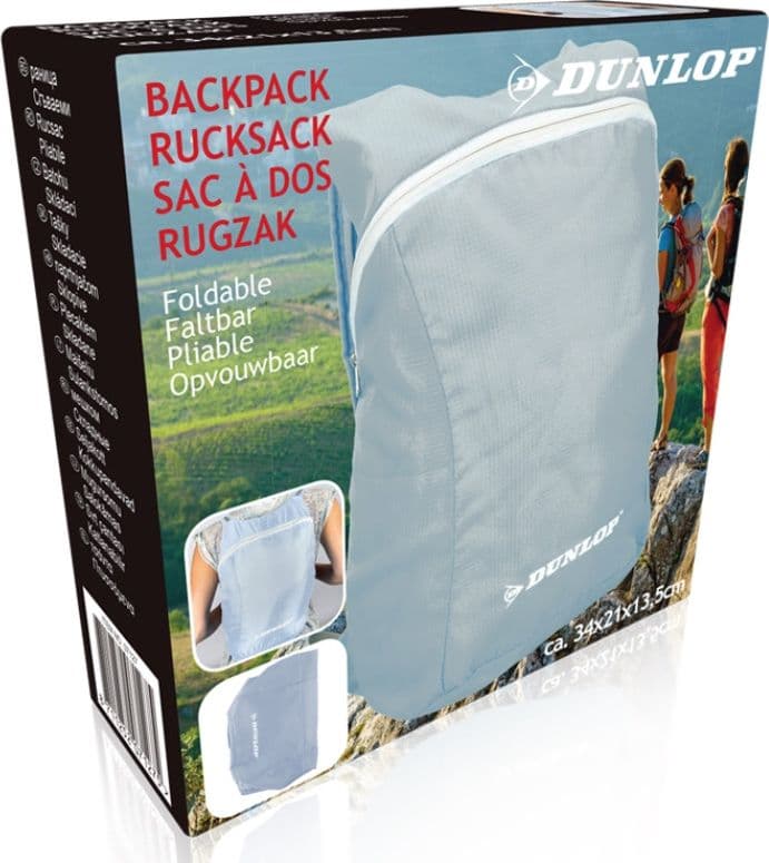 Dunlop Backpack Cape (Light Gray) - 2