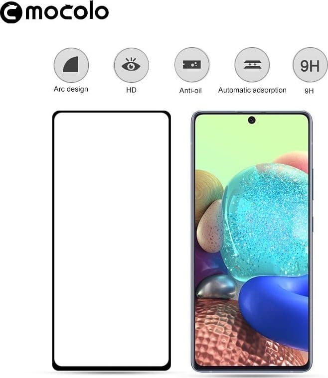 Mocolo 3D Glass Full Glue - Protective glass for iPhone 13 / 13 Pro - 15