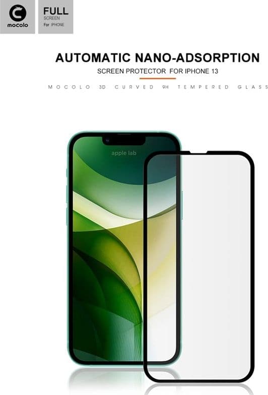 Mocolo 3D Glass Full Glue - Protective glass for iPhone 13 / 13 Pro - 18