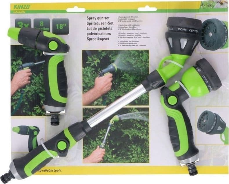 Kinzo - Set of watering guns 3 pcs. - 10