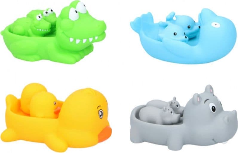 Eddy Toys - Set of bath toys 3 pcs (Duck) - 2