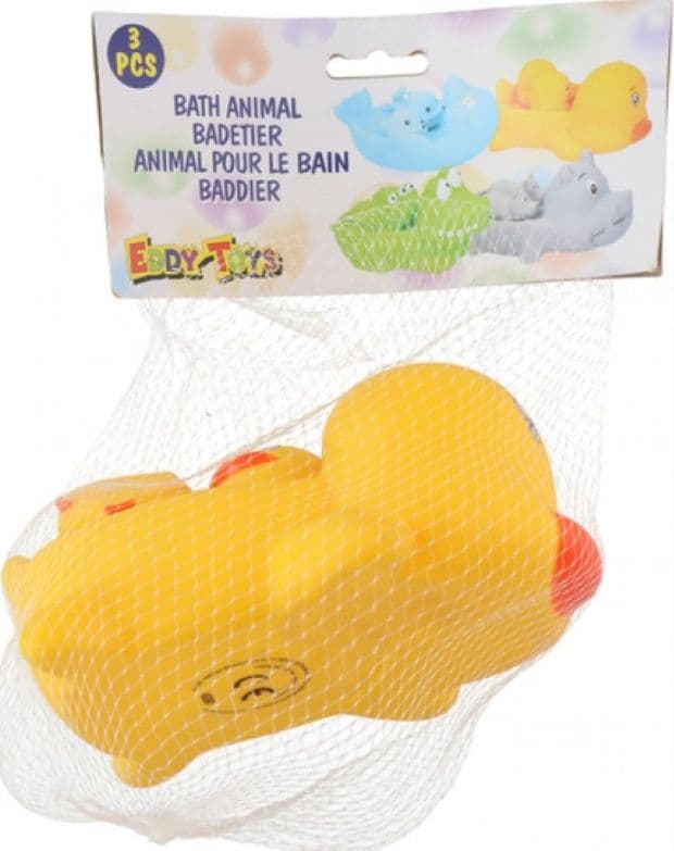 Eddy Toys - Set of bath toys 3 pcs (Duck) - 3