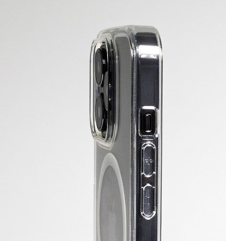 Crong Clear MAG Cover - Custodia MagSafe per iPhone 13 mini (trasparente) - 17