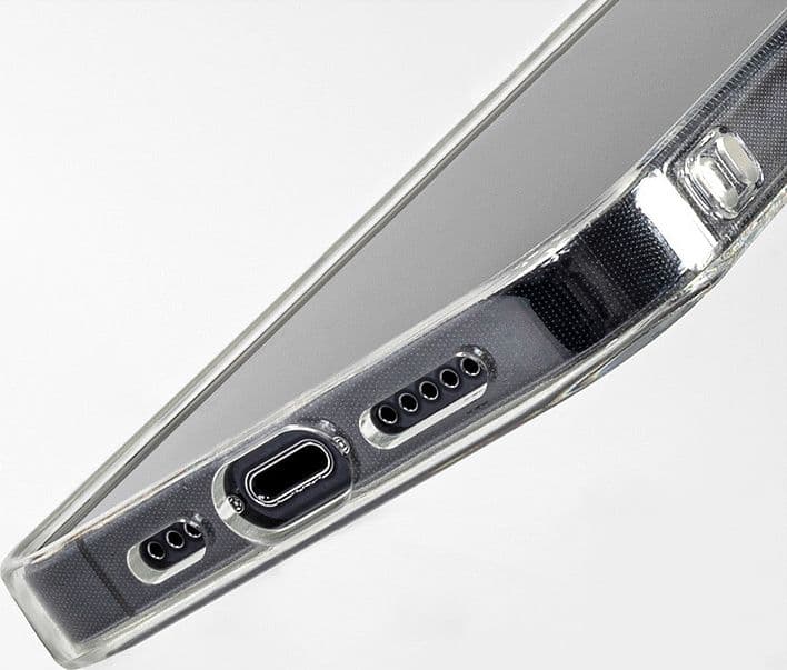 Crong Clear MAG Cover - Custodia MagSafe per iPhone 13 mini (trasparente) - 6