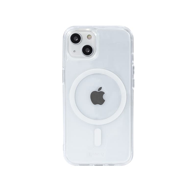 Crong Clear MAG Cover - Custodia MagSafe per iPhone 13 mini (trasparente) - 10
