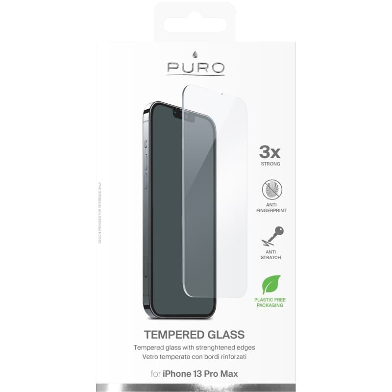 PURO Protective glass for the iPhone 14 Plus / iPhone 13 Pro Max screen - 3