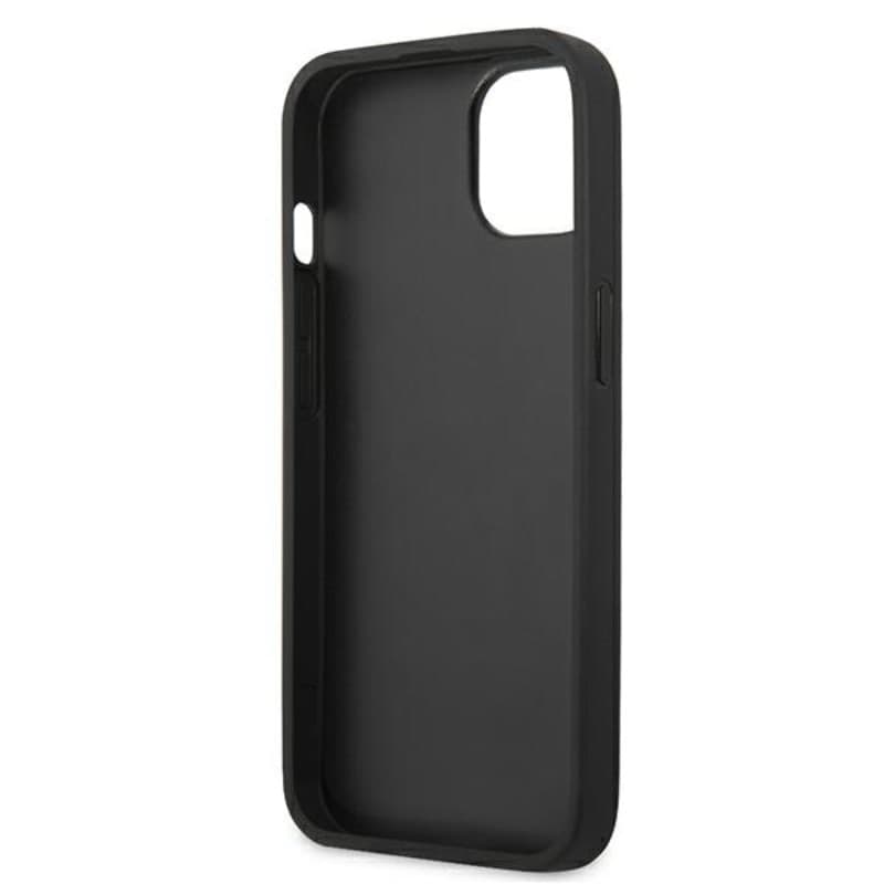 Karl Lagerfeld PU Leather Karl & Choupette Embossed - Case for iPhone 13 Mini (Fuchsia) - 15