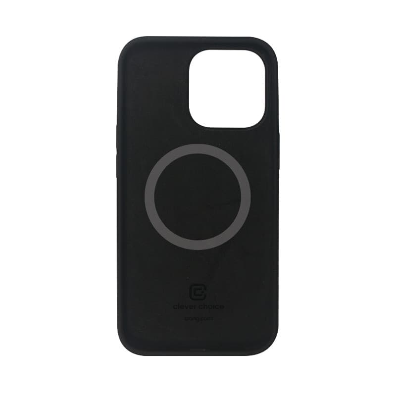Crong Color Cover Magnetic - Custodia MagSafe per iPhone 13 Pro Max (Nero) - 5