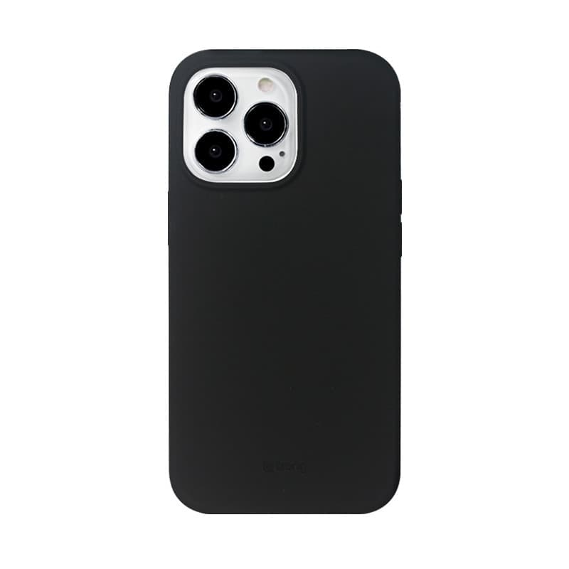 Crong Color Cover Magnetic - Custodia MagSafe per iPhone 13 Pro Max (Nero) - 6