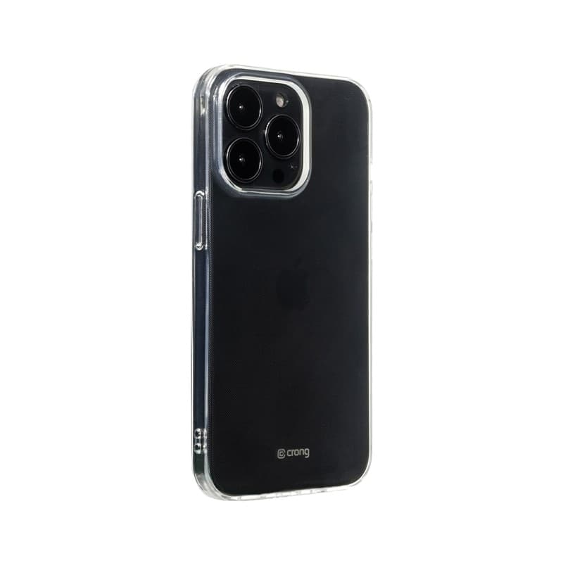 Crong Crystal Slim Cover - Custodia per iPhone 13 Pro Max (trasparente) - 13