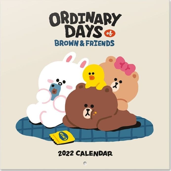 Line Friends - Calendar 2022 30x30cm - 5