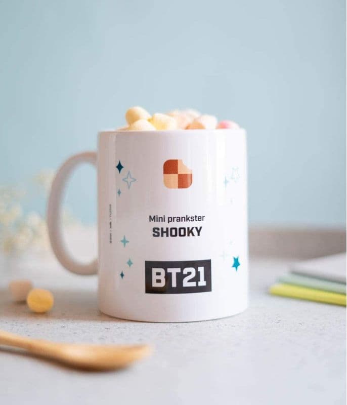 BT21 - Tazza in ceramica 300ml SHOOKY - 6