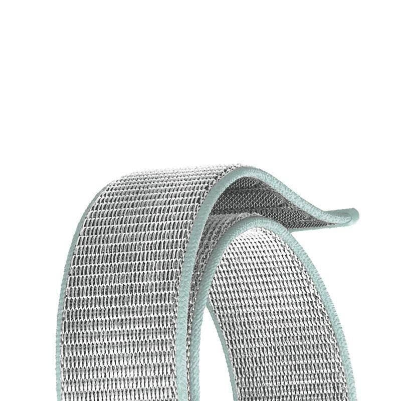 Cinturino sportivo Crong in nylon per Apple Watch 38/40/41/42 mm (grigio pastello) - 14