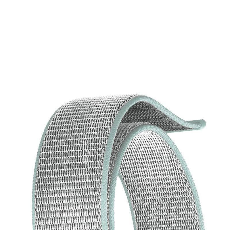 Cinturino sportivo Crong in nylon per Apple Watch 38/40/41/42 mm (grigio pastello) - 6