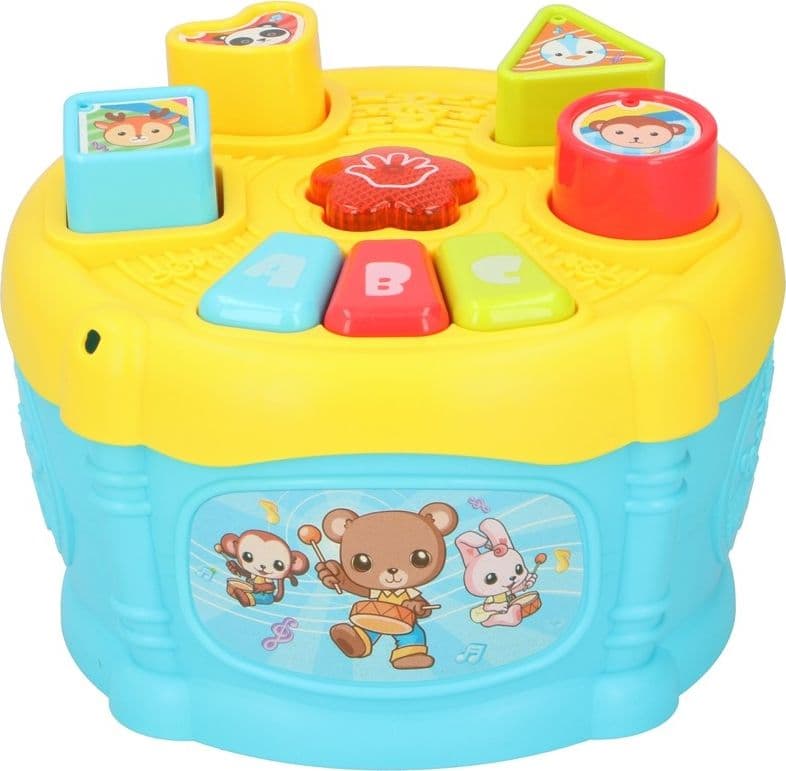 Lets Play - Shape Matching Toy (Yellow-Blue) - 5