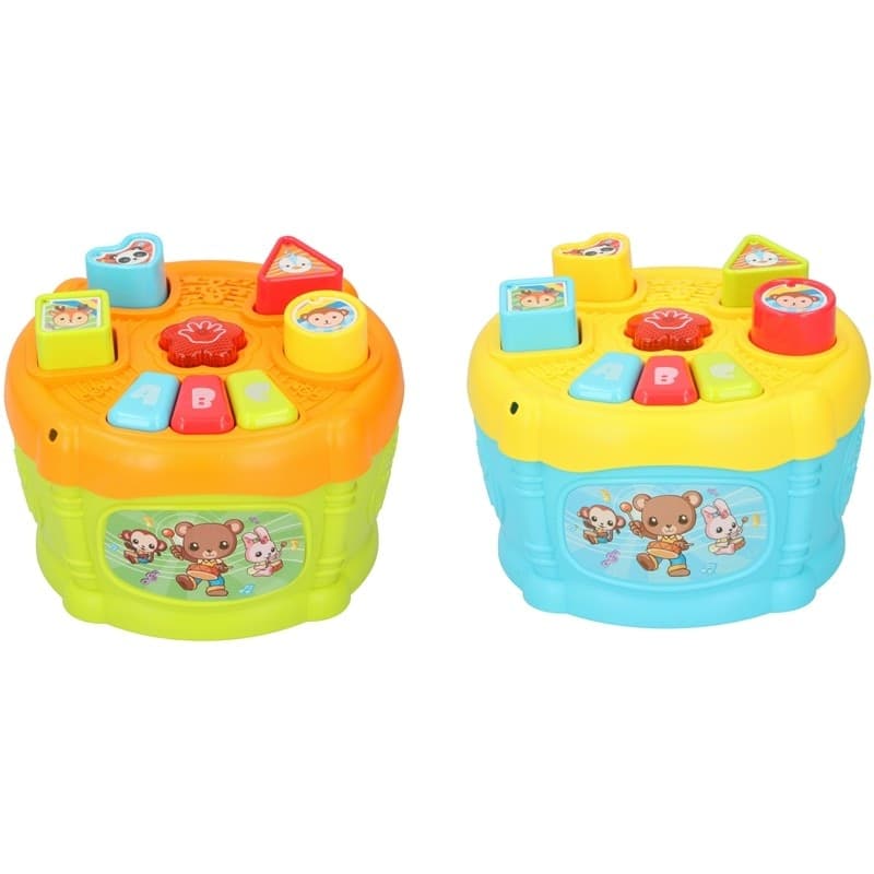 Lets Play - Shape Matching Toy (Yellow-Blue) - 6