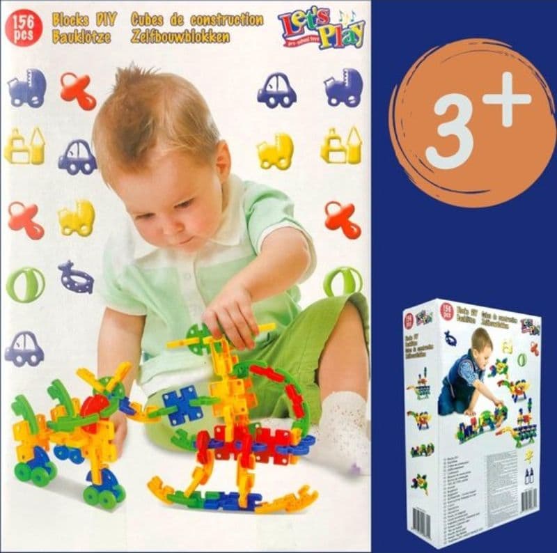 Lets Play - A set of construction blocks for children (Set 1) - 2