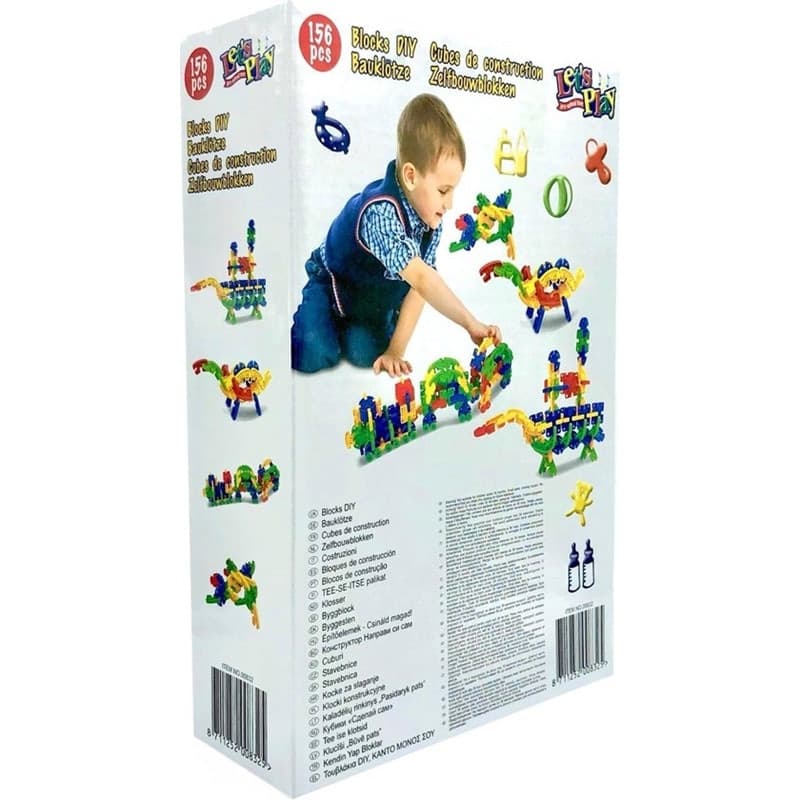 Lets Play - A set of construction blocks for children (Set 1) - 5