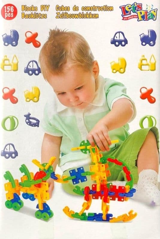 Lets Play - A set of construction blocks for children (Set 1) - 6