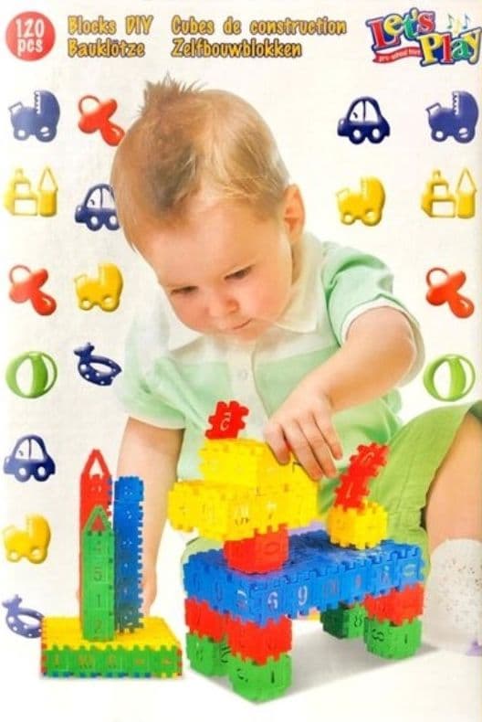 Lets Play - A set of construction blocks for children (Set 4) - 5