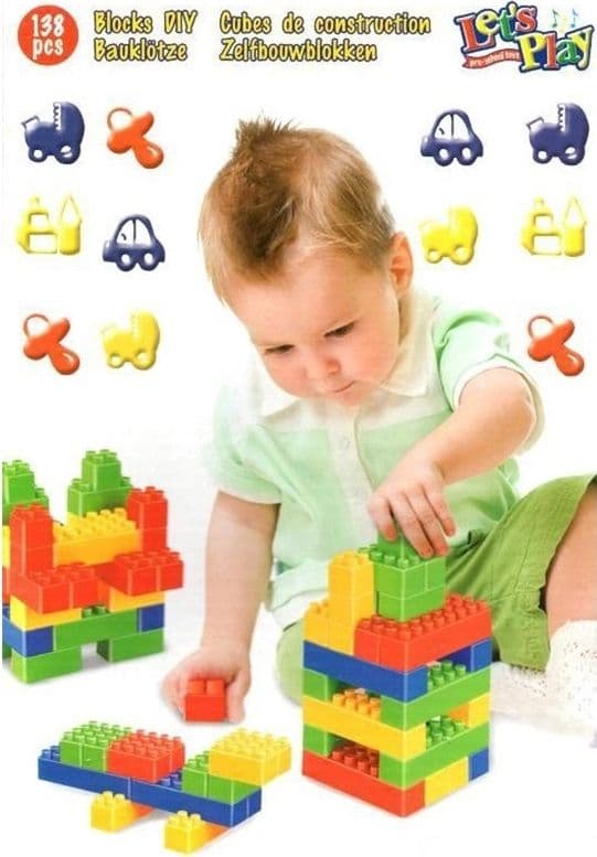 Lets Play - A set of construction blocks for children (Set 4) - 6