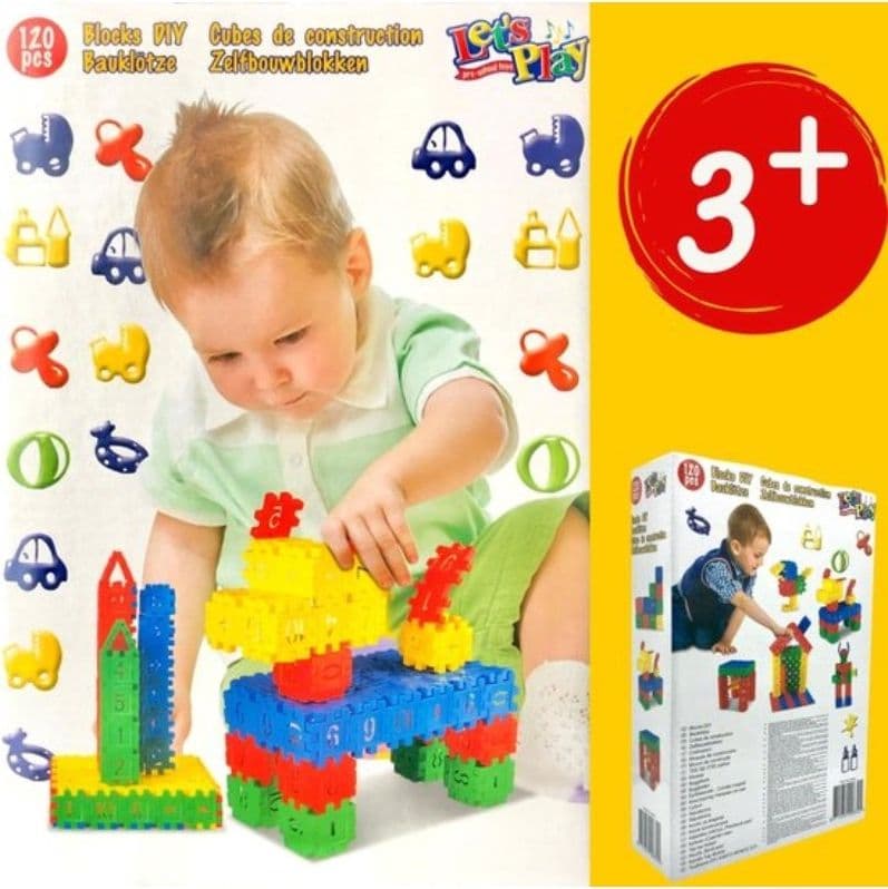 Lets Play - A set of construction blocks for children (Set 4) - 7