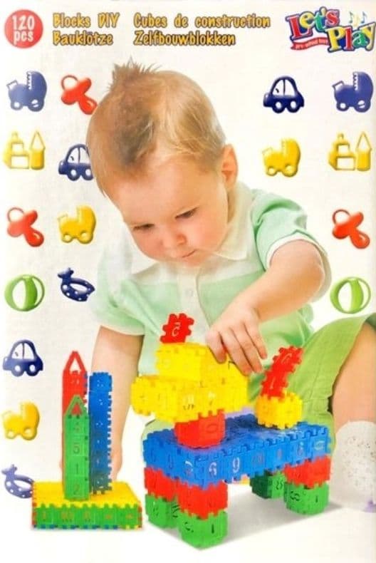 Lets Play - A set of construction blocks for children (Set 4) - 10