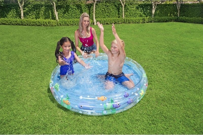 Bestway - Inflatable pool 152 x 30cm (Transparent) - 7