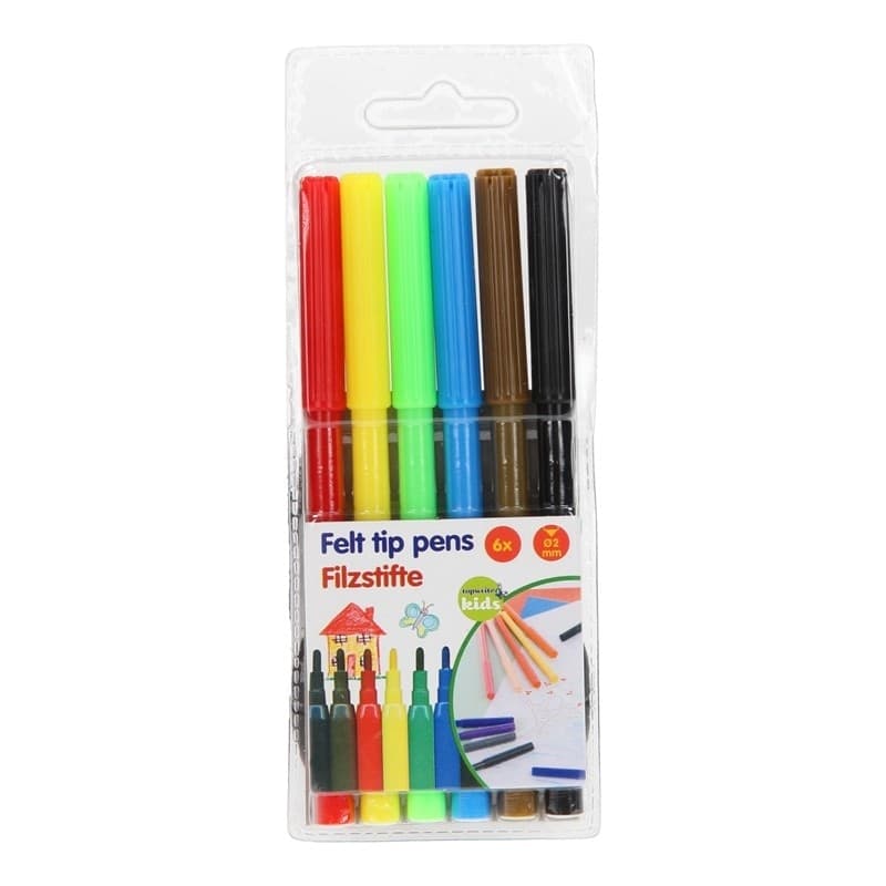 Topwrite - Markers 6 pcs. - 2