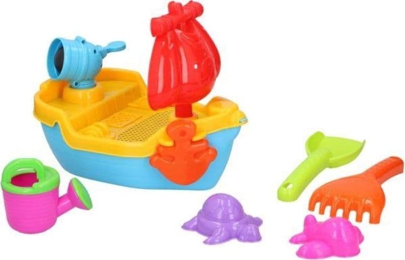 Eddy toys - Sandbox toy set 10 pcs. Ship - 2