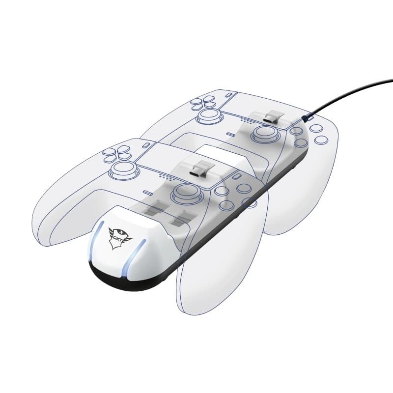 Trust GXT250 - Charger for 2 PS5 Pads - 12