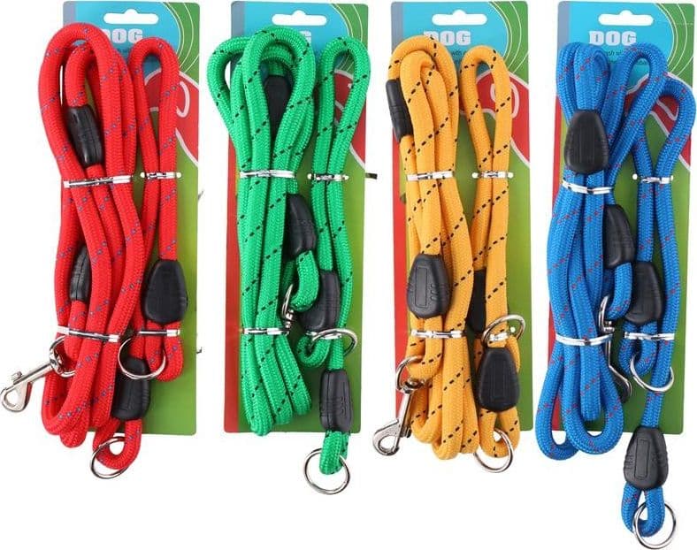 150 cm leash + 45 cm collar (red) - 4