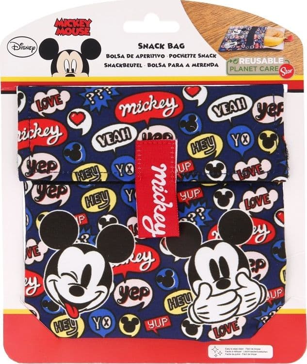Mickey Mouse - Reusable snack bag - 4