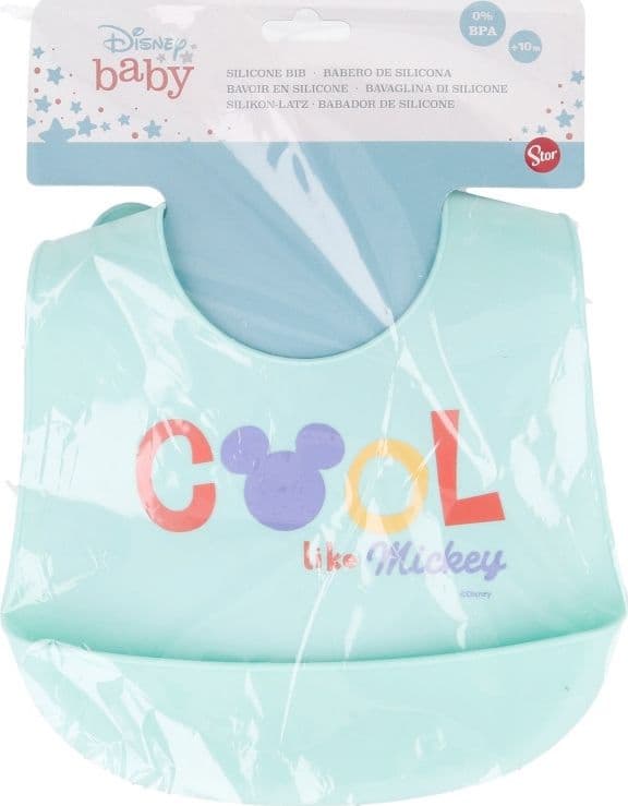 Mickey Mouse - Bib with pocket (Cool) - 2
