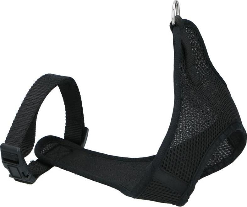 Harness / dog harness 36 x 54.4 cm, size S (black) - 4
